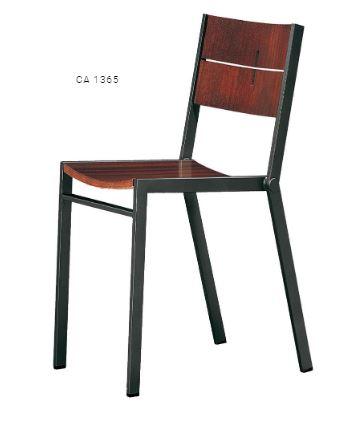 Chaise de restaurant 1365 - assise standard - hauteur totale 73cm, largeur 43cm, profondeur 51cm_0