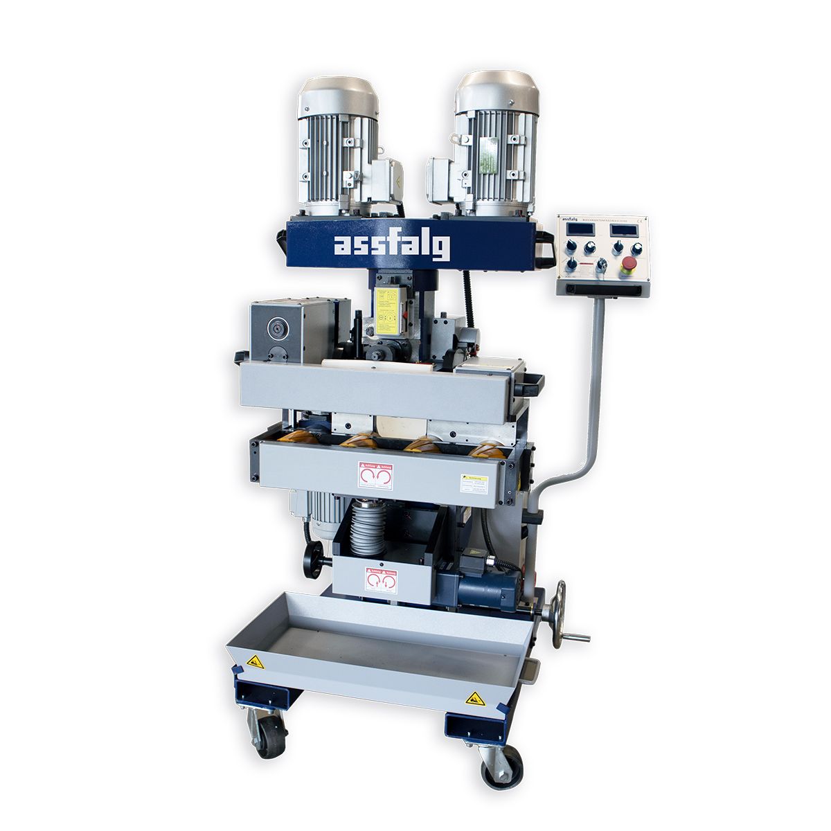 Chanfreineuse industrielle A317 - Fraisage automatique des bords de 0° à 90° et des épaisseurs allant de 9 à 150 mm_0