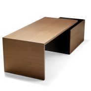 Bureau de direction design minimaliste, hauteur 74cm - Cubo - Forma 5_0