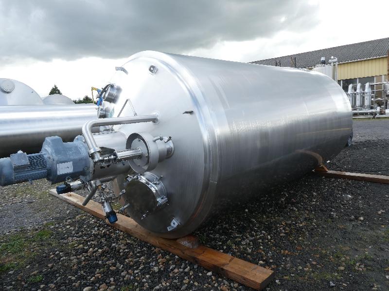 Cuve GOAVEC 12000 L - CUV380 - Inox 304L avec agitation tri-pâle_0