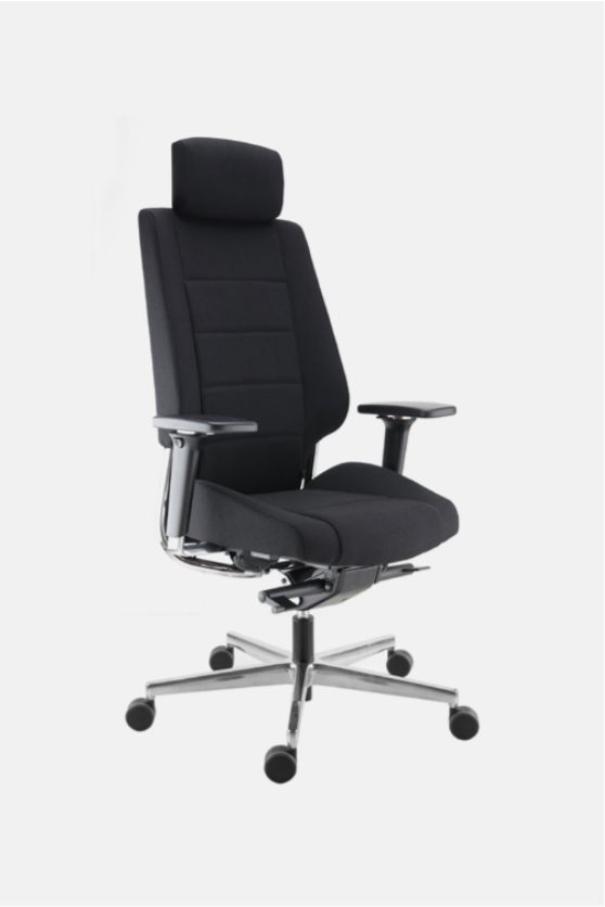 Fauteuil Azkar - Ergonomie avancée - Confort absolu - Usage intensif 24/7 - Support lombaire - Charge jusqu'à 135kg_1