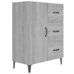 Helloshop26 - Buffet bahut commode armoire meuble de rangement organisateur cuisine salle de séjour salonsonoma 69,5 x 34 x 90 cm 02_0036431 - 300021_0