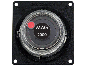 Indicateur de choc MAG 2000 - réarmable avec clé spéciale - sensibilité de 0.5 G à 20 G_0