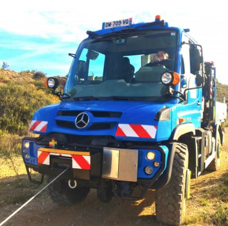 Kit treuil face avant - UNIMOG_0