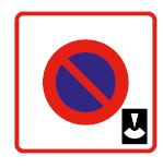 Panneau d'entrée d'une zone à stationnement de durée limitée - B6b3_0