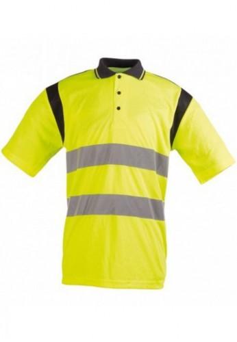 Polo haute visibilité - Réf. PAULA - 55% coton et 45% polyester - Tailles S à 3XL_0