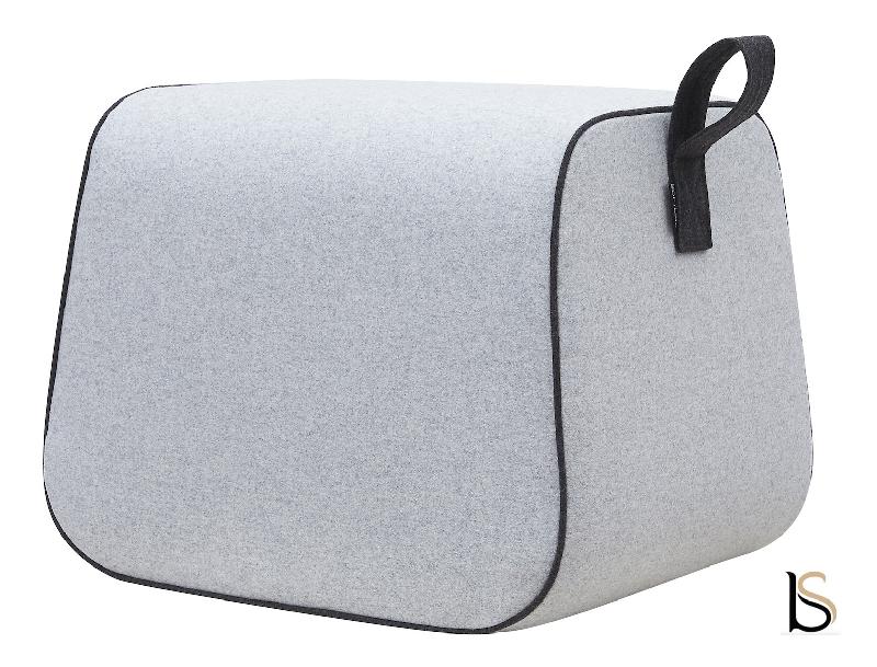 Pouf NECTOR - Softline - Feld Jaune_1