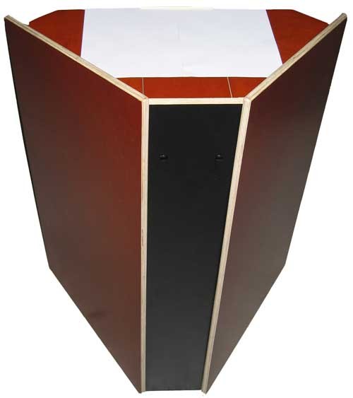 Pupitre de conférence en bois pliable_0