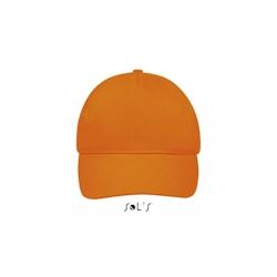Sol's - Casquette 5 panneaux SUNNY Orange Taille Unique - Taille unique orange 3660734085352_0