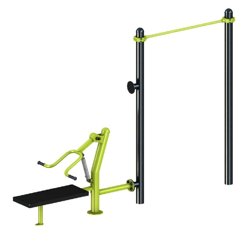 Station Combo 2-2 - Chest Press et barre de traction - Gamme Combo_0