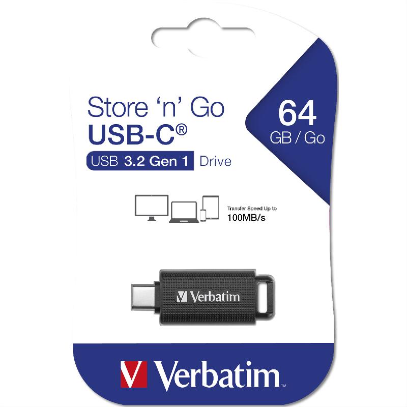 Verbatim store 'n' go usb-c clé usb 64 go_0