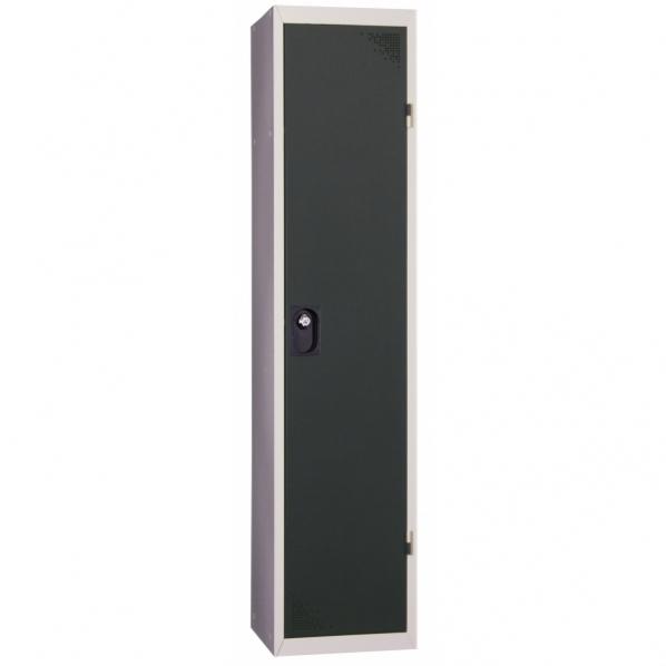 Vestiaire industrie salissante 1 case monobloc - Conforme norme AFNOR D 65-760 - 4 coloris - Marque Rolléco_0