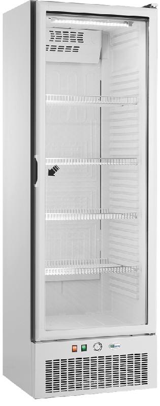 Armoire réfrigérée négative avec porte vitrée 330 litres 620x665x1820 - AV360N_0
