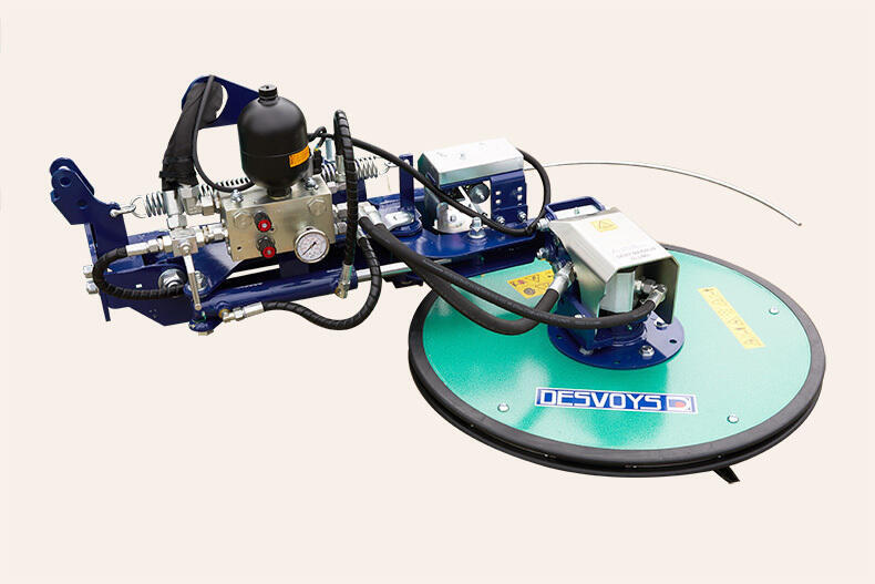 Broyeur satellite à axe vertical, effacement automatique réglable par boule d'azote - Largeur de travail 0,75 m_0