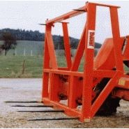 Carolev frontal pique-bottes Bugnot - 890 mm - 2m largeur - 2000 kg charge maxi_0