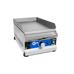 Cleiton® - Plaques de cuisson à gaz en acier 30 cm / Plaques de cuisson professionnel pour la restauration chauffe rapide_0