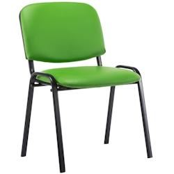 CLP Chaise Visiteur Ken similicuir Vert - vert polyester 181401634_0