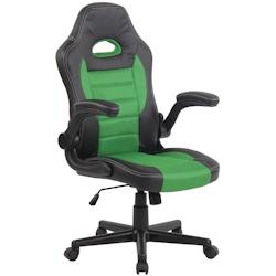 CLP Fauteuil de bureau JOHN Vert - vert polyester 19263734_0