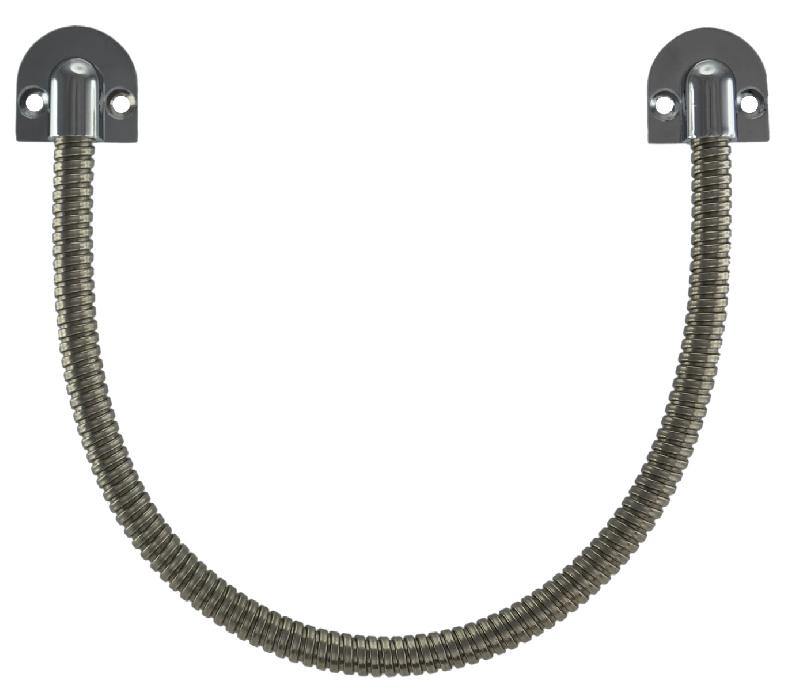DL30S/50S - Passage de câble en applique en acier inoxydable avec embouts ABS métallisés_0