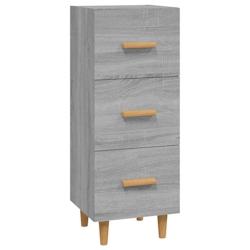 Helloshop26 - Buffet bahut commode armoire meuble de rangement organisateur cuisine salle de séjour salon sonoma 34,5 x 34 x 90 cm 02_0036339 - 30002_0