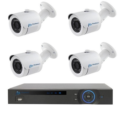 Kit de surveillance professionnel hdcvi 4 caméras 1.3 mégapixels_0