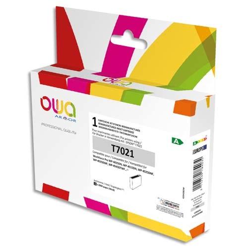 Owa cartouche compatible jet d'encre Epson T7021 noir - remanufacturée - 46ml - 2860 pages_0