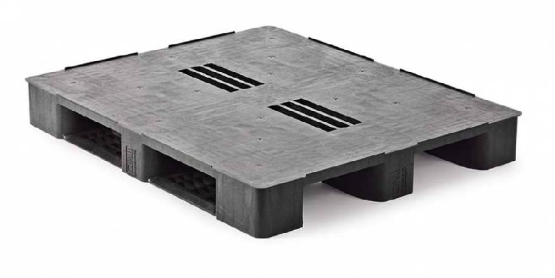 Palette en plastique qp4048mr3rr-cd - Mix HDPE - 1020x1220 mm - Charges jusqu'à 6000 kg_0