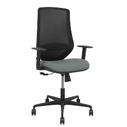 Piqueras y Crespo Silla Mardos sincro malla negra bali gris brazo regulable - gris multi-matériau 392SM840B220B10B68R65_0