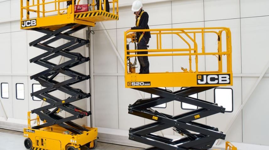S2032e - Nacelle ciseaux électriques JCB - Hauteur de travail 8,30 m - Charge maximale 380 kg_0