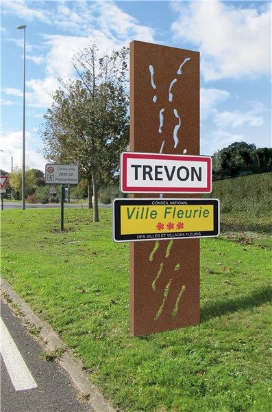 Totem entrée de ville - Direct Signalétique - Acier galvanisé - 2715 mm - 4 coloris disponibles_0