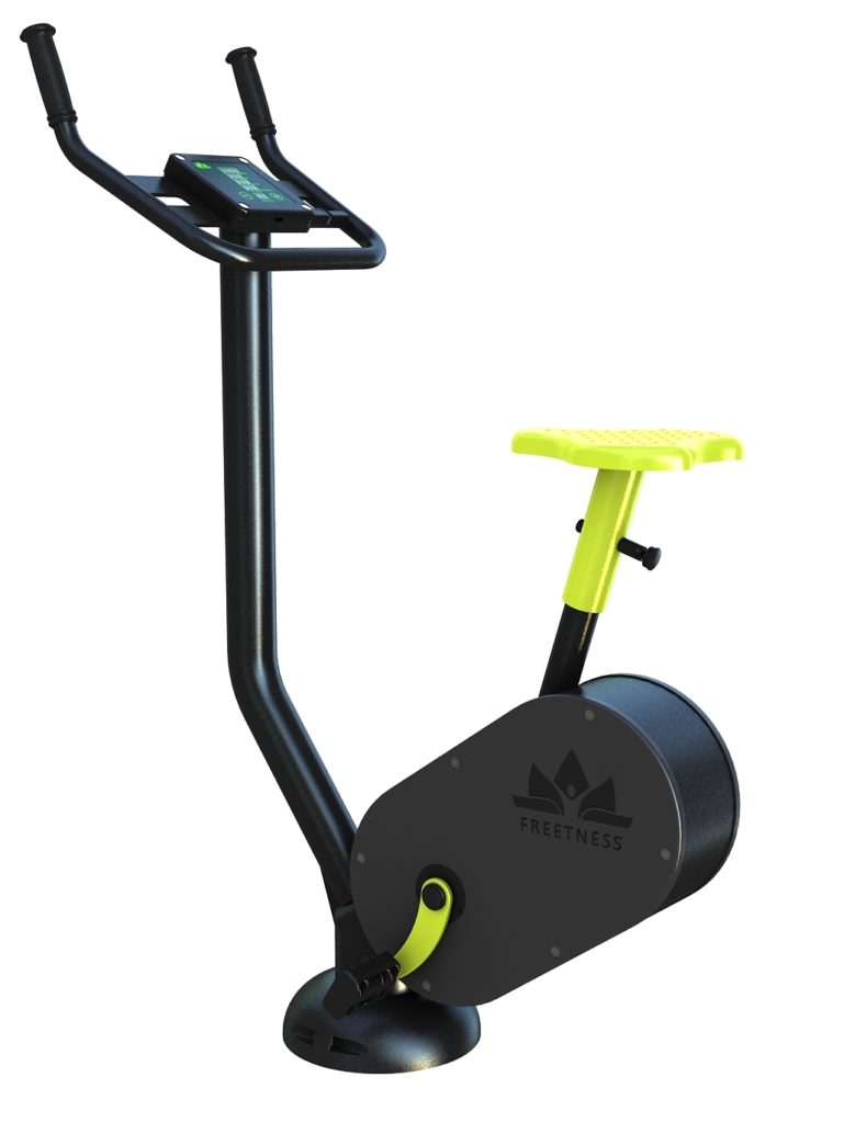 Vélo R-Pro - LCD - Selle réglable, écran digital auto-alimenté, 10 niveaux de difficulté_0
