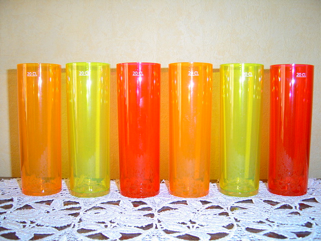 Verre tube fluo 20cl en polycarbonate_0