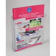 Vpb0351 - porte-brochure - vpc display - pour doc 1/3a4 (ht 21cm x lg 10,5cm)_0