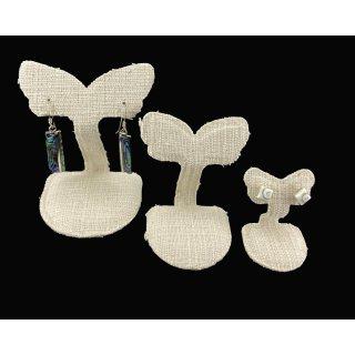 ARBRE POUR BOUCLES D'OREILLES EN COTON - 3 TAILLES