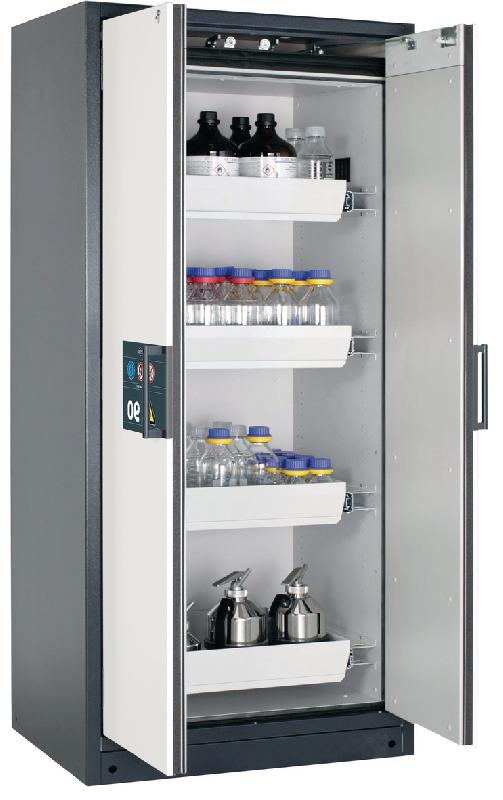 ARMOIRE SÉCURITÉ Q-CLASSIC-90 Q90.195.090 GRIS/BLANC - MANUTAN COLLECTIVITÉS