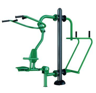 Ascenseur pull / dips - ASO-F08/ASO-F28 - musculation bras/pectoraux - acier galvanisé conforme NF EN 16630:2015_0