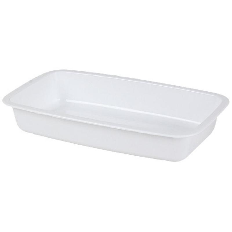 BARQUETTE PLASTIQUE GN 1/4 BLANCHE H 55 MM X 340 FIRPLAST