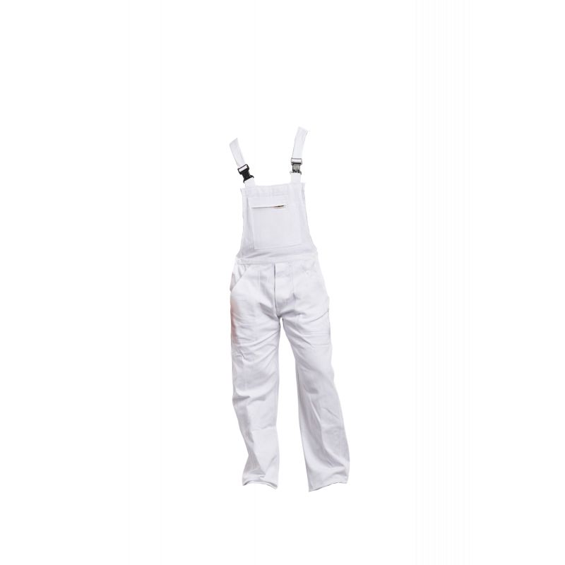 Cottes de travail - P.B.V - coton blanc - 100% coton 330 gr/m² SANFOR - Référence : 07A110_0