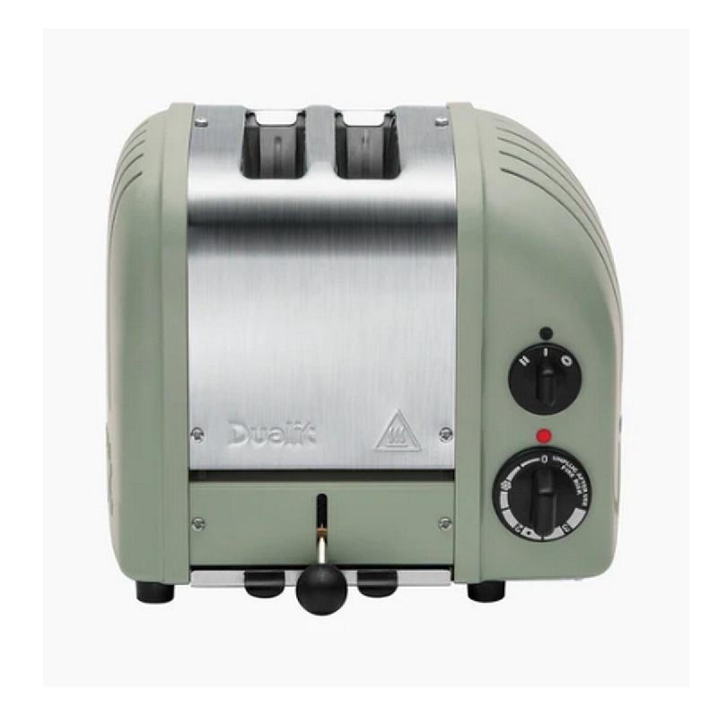 DUALIT Grille-pain 2 Fentes 1200w Vert 27524 - vert métal 0619743275240_0