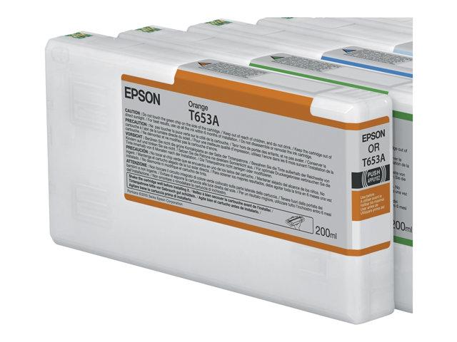 EPSON ENCRE PIGMENT ORANGE SP 4900 (200ML) -  AUTHENTIQUE