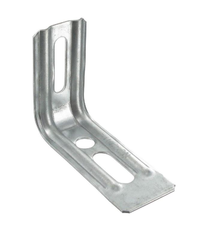 EQUERRE NERVURÉE DROITE GALVANISÉ 130X65X30MM - SIMPSON - END130/1.5