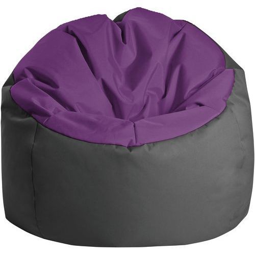 FAUTEUIL POUF BOWIE ORIGINAL AUBERGINE - JUMBO BAG