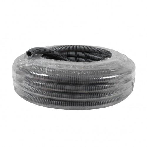 GAINE ÉLECTRIQUE ICTA - DIAMÈTRE 20 MM - COURONNE DE 5 M - GRIS DEBFLEX