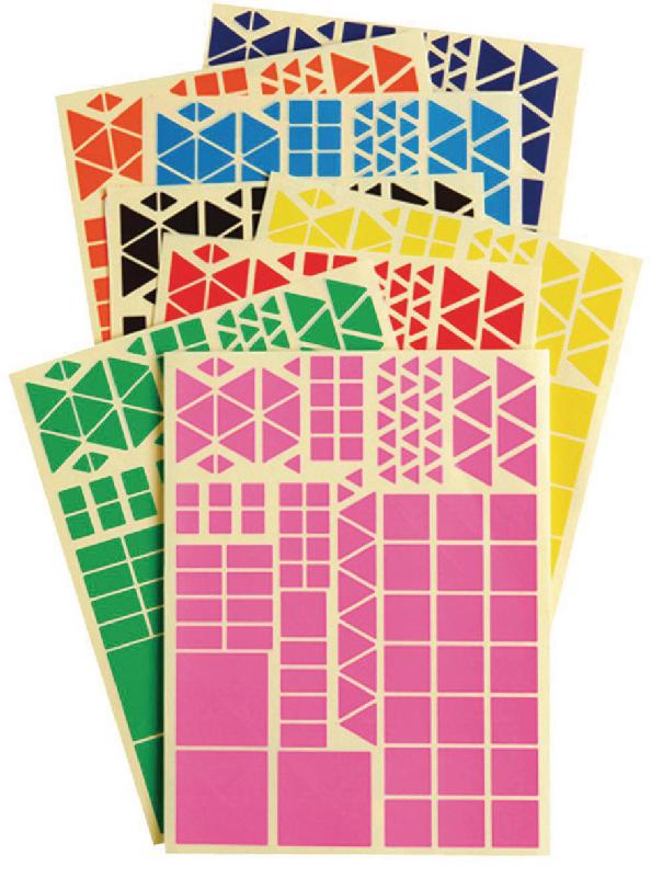 GOMMETTES GÉOMÉTRIQUES - MANUTAN COLLECTIVITÉS