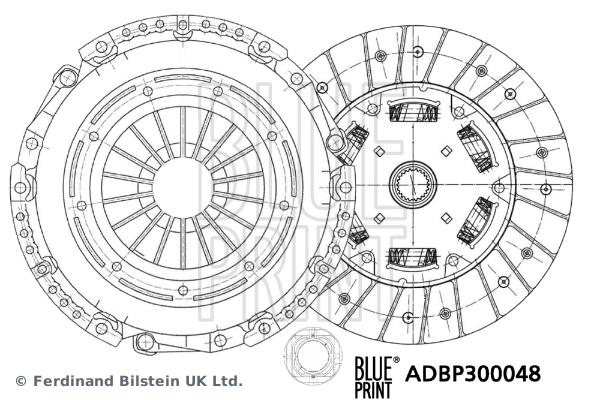 Kit d'embrayage Blue Print ADBP300048 - Neuf et d'origine_0