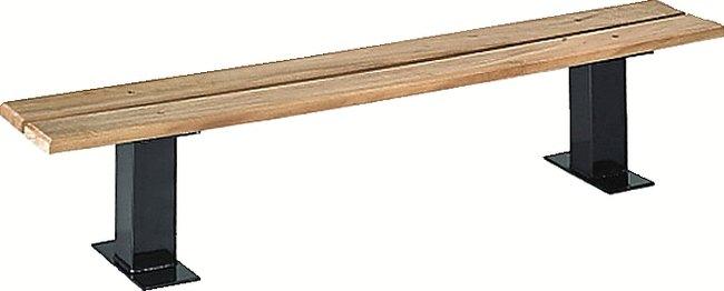 BANQUETTE GASSOTTE RÉSINEUX TEINTÉ ACAJOU - MANUTAN COLLECTIVITÉS