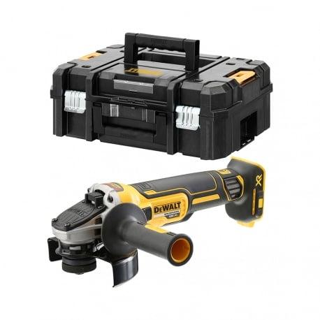 Meuleuse Dewalt 125mm XR 18V Brushless 125mm - sans batterie ni chargeur - coffret TSTAK Dewalt | DCG405NT_0