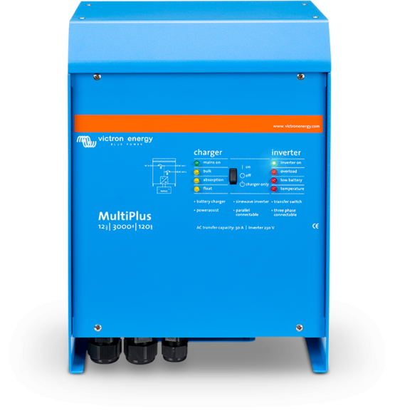 Onduleur solaire photovoltaïque Victron MultiPlus VE.Bus Inverter/Charger 5000VA 48V/220V AC - Maguysama Technologies_0