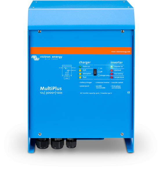 Onduleur solaire pv -victron: multiplus ve.Bus inverter/charger 5000va 48v / 220v ac - maguysama technologies_0