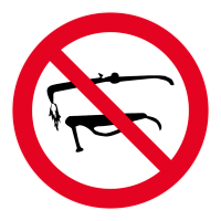 PANNEAU INTERDICTION DE SOUDER